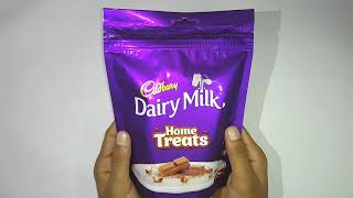 New Cadbury Dairy Milk:-Home Treats🍫🍫🍫 chocolate taste review in Hindi2018