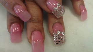 HOW TO HALF TIP DIAMOND NAILS