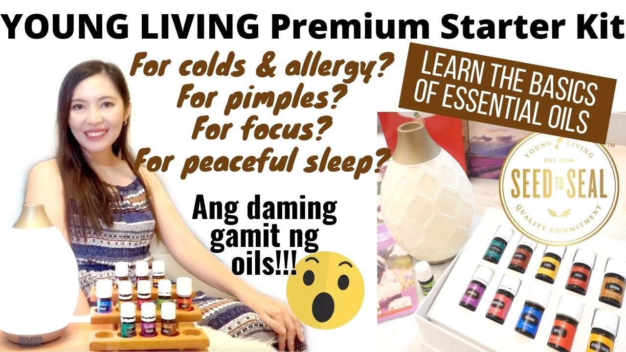 How to use YOUNG LIVING Premium Starter Kit | Blends, Diffuser, Benefits of Essential Oils
