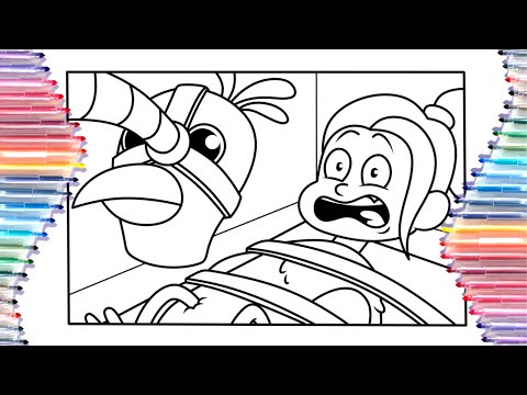 GARTEN of BANBAN ORIGIN STORY Coloring Pages / Arcando - In My Head [NCS Release]