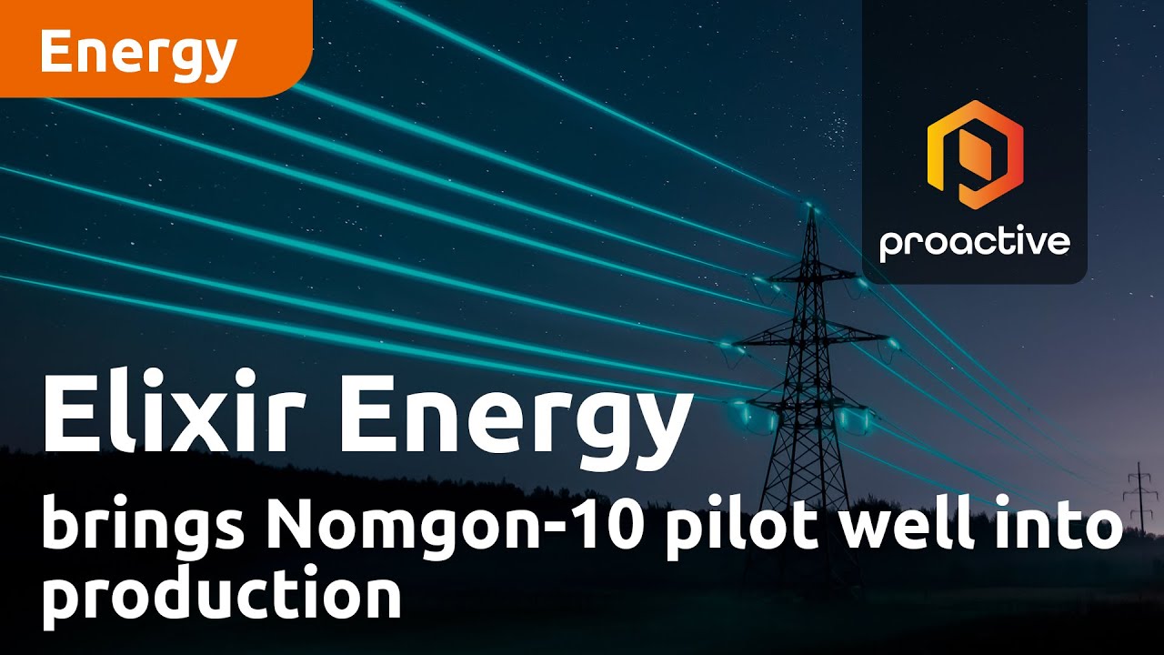 Elixir Energy brings Nomgon-10 pilot well into production