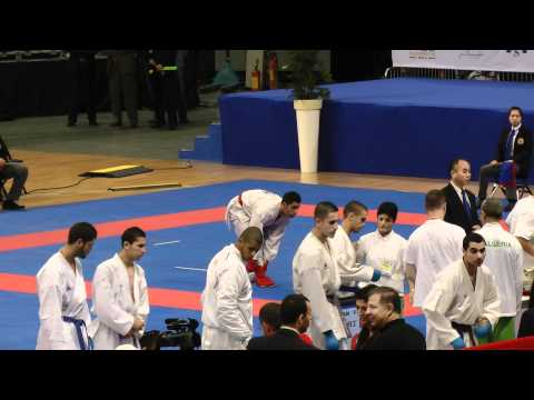 WKF 2010-10-29 Team IRI [3] - CRO [1] Part 1.MTS