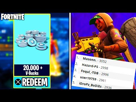 BLITZ Showdown Winners in Fortnite - 100,000+ V-BUCKS GIVEN AWAY for FREE in Fortnite Battle Royale!