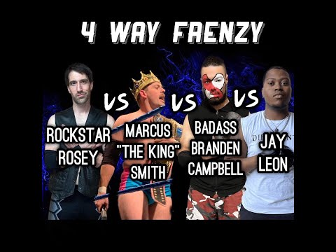 PPW #489 - Friday F'N Frenzy 6/23/23 in its entirety. 4 way lucha tag rules match
