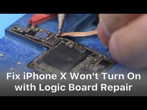 How To Fix iPhone X Won't Turn On With Logic Board Repair