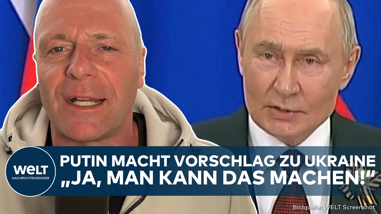 PUTINS KRIEG: Wende bei Ukraine? Russland macht Angebot! Wie reagiert Europa und die USA?