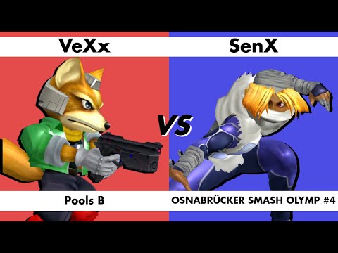 Osnabrücker Smash Olymp #4 - VeXx (Fox) vs. SenX (Sheik) Melee Pools