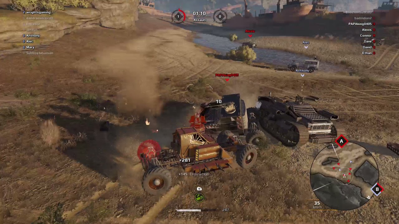 Crossout 2019/07/03 - Good old days before AIM ASSIST - (XBOX ONE)