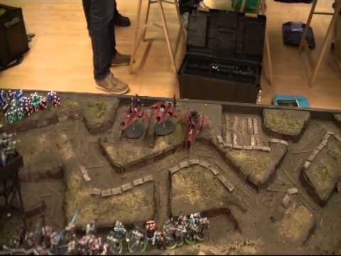 40k AWB Battle Report 21 - Word Bearers VS Grey Knights/Dark Eldar