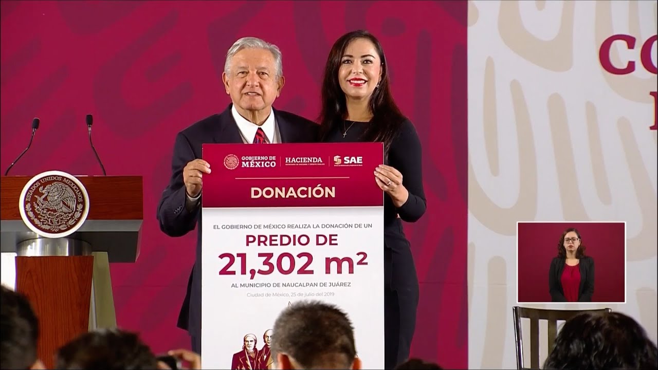 Mañanera de AMLO del 25 de julio de 2019
