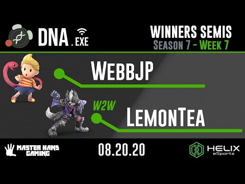 DNA.EXE S7:W7 - WebbJP (Lucas) Vs. W2W | LemonTea (Wolf) - W Semifinals