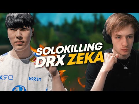 Me vs World Champion Zeka in Preseason