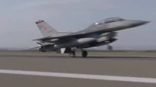 Türkiyə HHQ-nin F-16 təyyarələri “TurAz Qartalı-2020” birgə təlimində – VİDEO