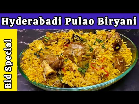 Best Hyderabadi Yakhni Pulao for Eid 🐐Hyderabadi Pulao Biryani Recipe By Recipe Hub With Lubna