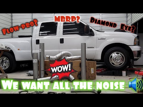 5in DiAmond EyE Exhaust inStall| it sounds awesome!