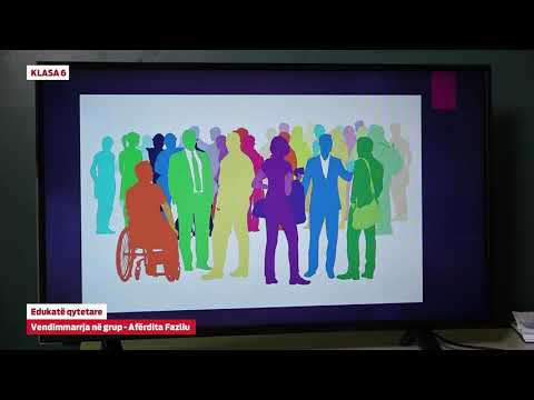 e Mesimi Klasa 6 - 6043 Edukatë qytetare - Vendimmarrja në grup