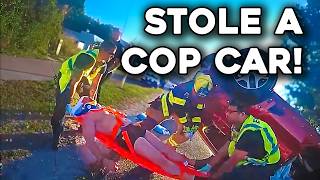 This Is Why You Should Never Steal a Cop Car