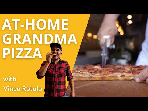 Grandma Pizza Demo with Vince Rotolo