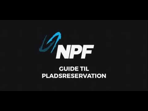 NPF 2016, guide til pladsreservation