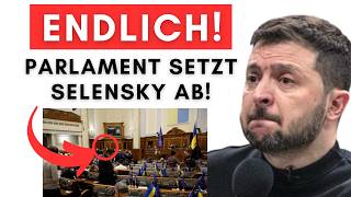 Misstrauens-Votum: Parlament will Regierung auflösen - 5 Selensky-Minister in Korruption involviert!