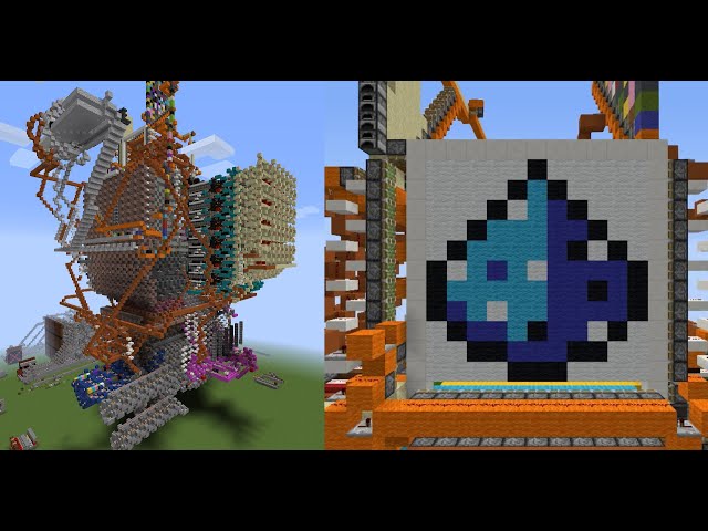 Auto Reset Wool Printer, with no Commands Minecraft Map