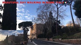BEAUTIFUL DAY | WALKING IN ROME ITALY || Beatriz and Giulio