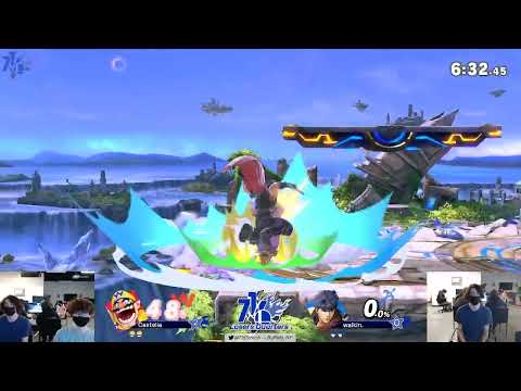 BSSP21 - Castelia (Wario/DDD) Vs. walkin. (Bowser/Ike) - SSBU Losers Quarters