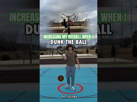 Increasing My Overall After Every Dunk ⬆️🔥