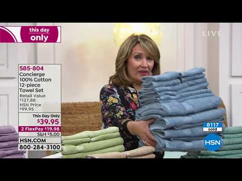 HSN | Concierge Collection Bedding 09.17.2018 - 10 PM