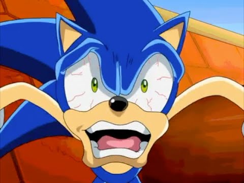 Sonic X Comparison: Sonic Gets Triggered By A Chip (Japanese VS English)
