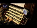 Rigaudon Andre Campra - Arrangement Virgil Fox - playing 2 different organs simultaneously.