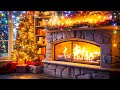 Beautiful Christmas Music With Fireplace🎄 Christmas Sleep Music Fireplace 🔥 Cozy Christmas Fireplace