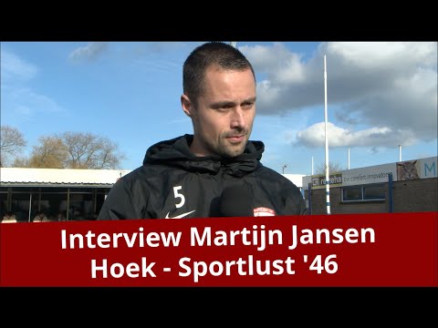 interview Martijn Jansen Hoek  -  Sportlust '46