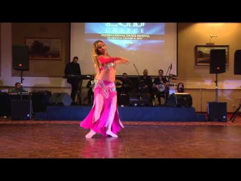 1. Place Martina Tellini from Italy @ Euro Crown Oriental Competition 2014 - LdB Greece Festival