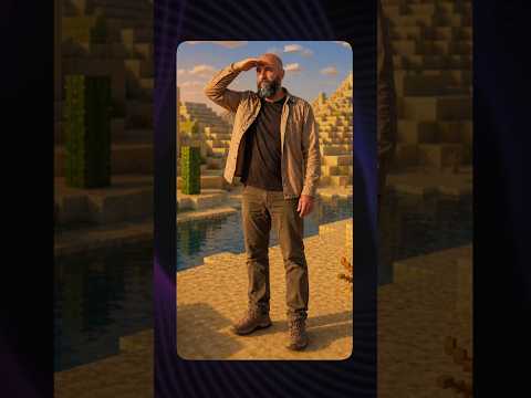 👉🏻 Te dejo el PROMPT para convertir tu imagen en estilo Minecraft realista en los comentarios.