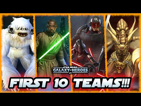 These Are the First 10 Teams Everyone Should Farm in Star Wars: Galaxy of Heroes for 2026!!!