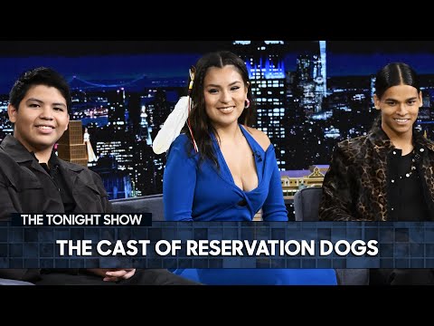 The Cast of Reservation Dogs on Auditioning and Sharing Native American Humor | The Tonight Show