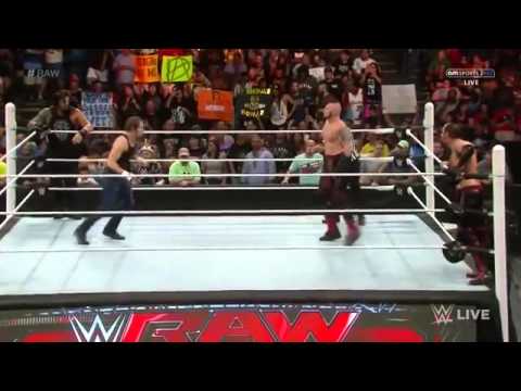 Raw/ Roman Reings y Deán Ambrose Vs The Ascension