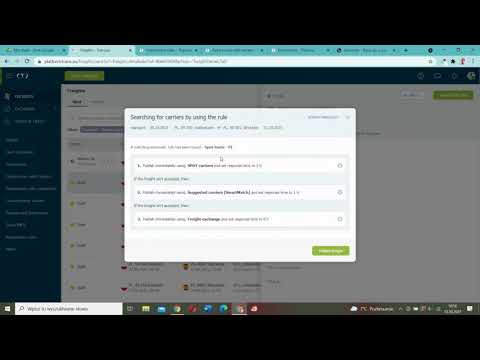 1. Load allocation on Trans.eu Platform