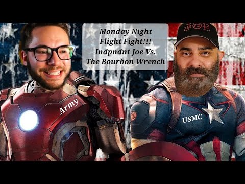 Bourbon & Whiskey Flight Fight Night Joe Murica Vs. Trevor Man