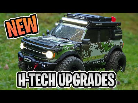New Traxxas Trx4 2021 Bronco Upgrades from H TECH Customs Parts! RC Off Road