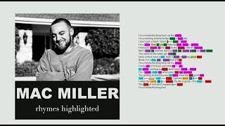 Mac Miller - Cut the Check - Lyrics, Rhymes Highlighted (079)