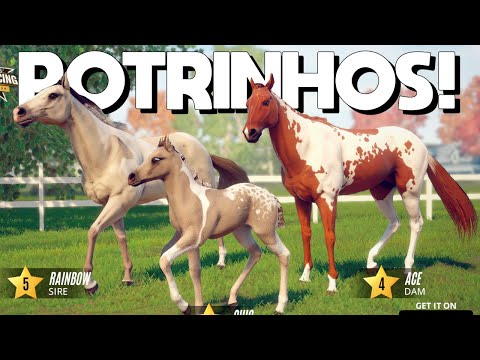 A NOVA GERAÇÃO DE POTROS NASCEU -  RIVAL STARS HORSE RACING EP12