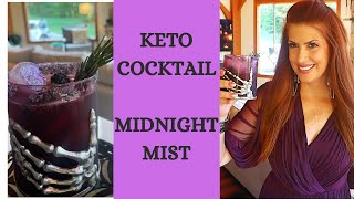 KETO COCKTAIL HALLOWEEN EDITION/ MIDNIGHT MIST