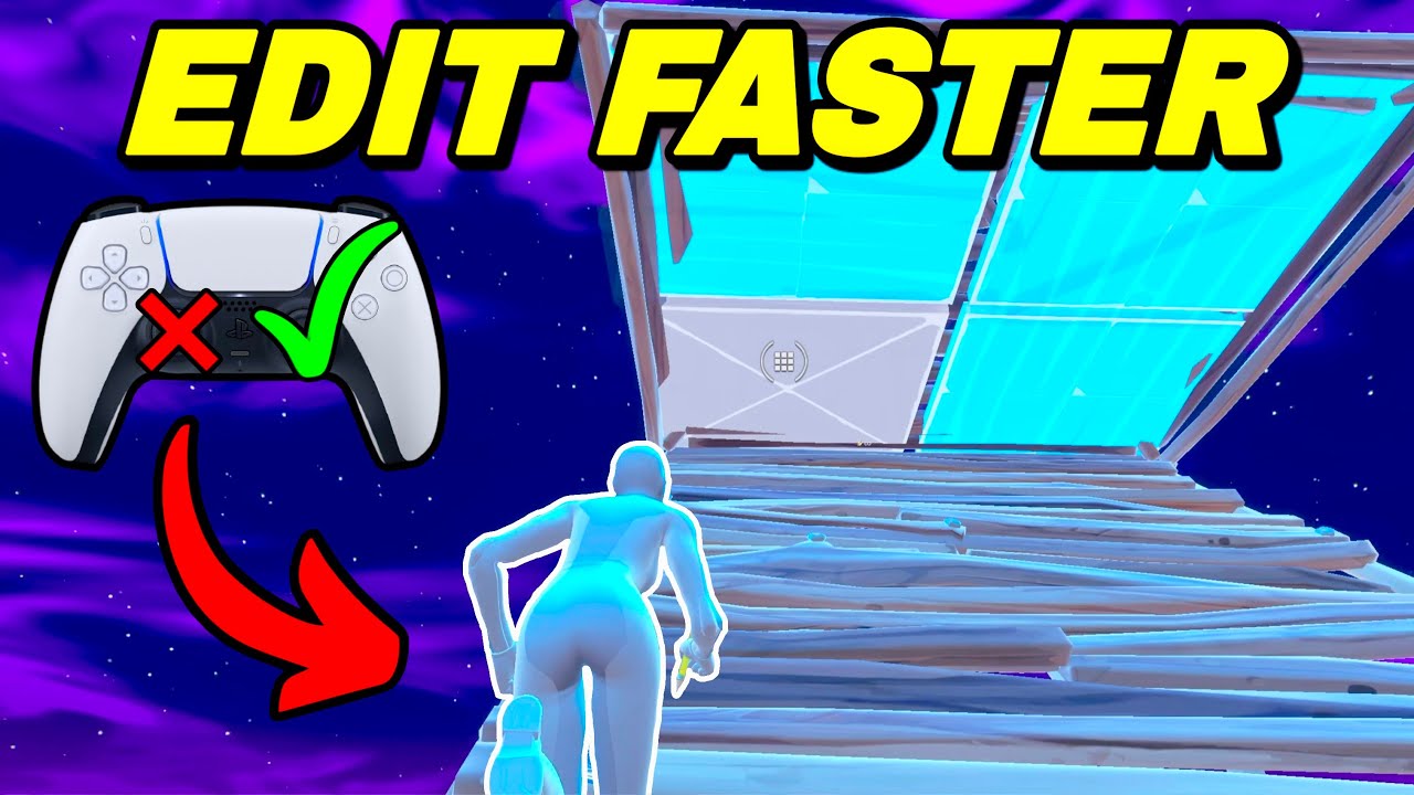 How to EDIT FASTER on Controller + Remove Input Delay (Fortnite Tutorial)