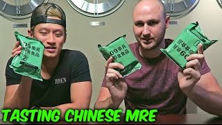 Tasting Chinese Military MRE (Meal Ready to Eat)