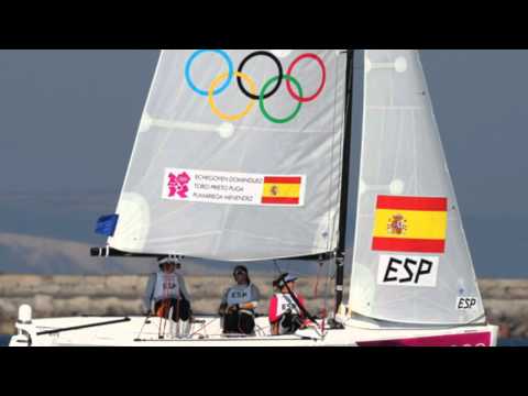 Australian Skipper Dunked, Spain Wins Elliott 6m Women Sailing Gold at London Olympics 2012