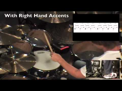Drum Lesson: Billy Ashbaugh: Triplet Tribal Tom Groove