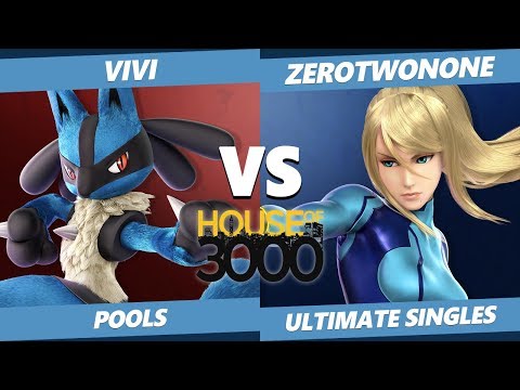 Smash Ultimate Tournament - Vivi (Lucario) Vs. ZeroTwoNone (ZSS, Zelda) SSBU Xeno 170 Pools