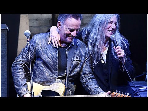 Watch Bruce Springsteen, Patti Smith and Michael Stipe Jam